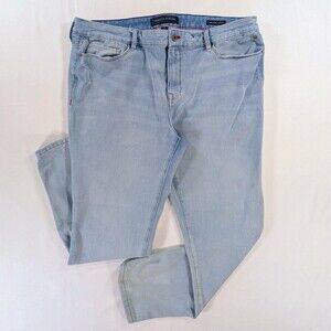 Tommy Hilfiger Women's Raleigh Skinny Jeans Size 14 Light Blue Wash Denim